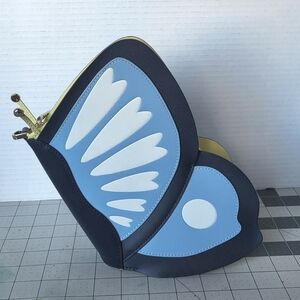 Kate Spade Bonnie Butterfly Crossbody Bag Blue Multi Enchanted Forest